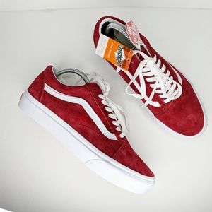 vans scotchgard red